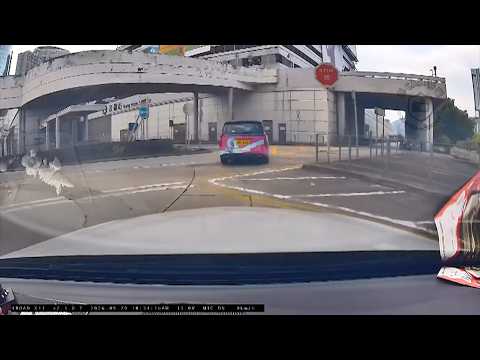 車CAM直擊 - 優質車隊認證 迴旋處逆線行駛