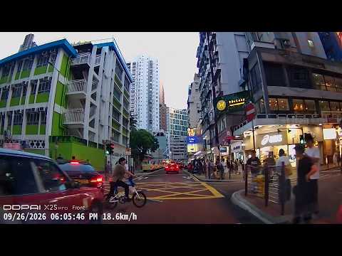 車CAM直擊 - 單車L日常，唔睇燈直接衝出馬路