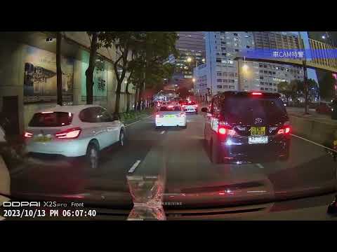車CAM直擊 - 柯士甸道 兩車相撞 #誰對誰錯