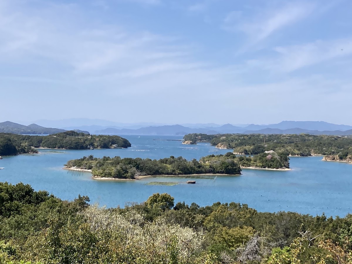桐垣展望台俯瞰英虞灣海景