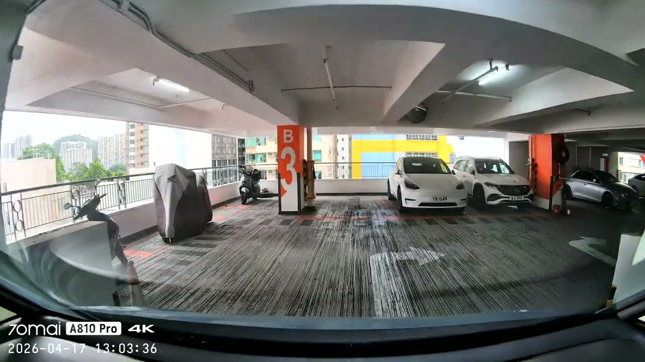 [停車場行車紀錄] 田灣商場停車場 (入/出) Tin Wan Shopping Mall Car Park #田灣邨 #田灣