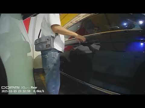 車CAM直擊 - 新達廣場開門L阿叔！(轉載)