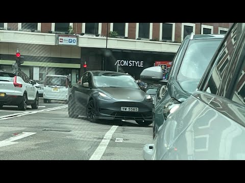 車CAM直擊 - YW5585 人無恥便無敵，單白線打尖入荃灣廣場
