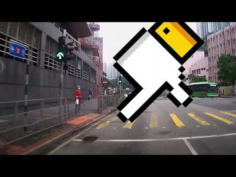車CAM直擊 - 油塘聖安當對面 路陷有大窿 油塘往藍田方向小心駕駛