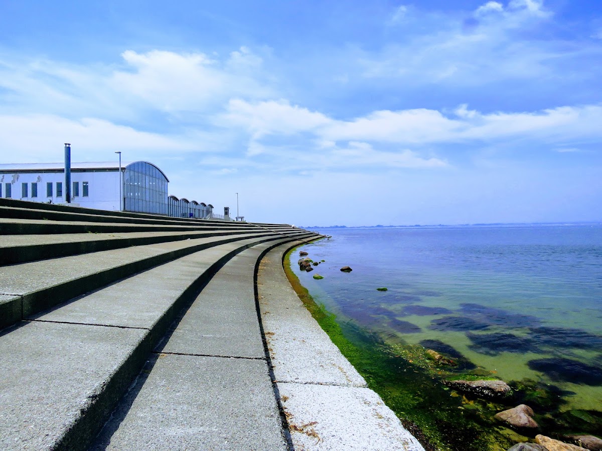 沿海階梯與海岸風景
