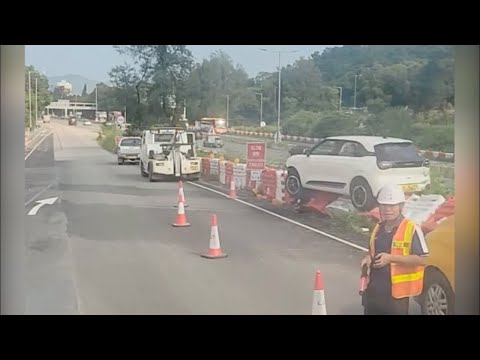 車CAM直擊 - (意外後現場) 玩到冇嘢好玩🤣🤣騎水馬都俾你諗到