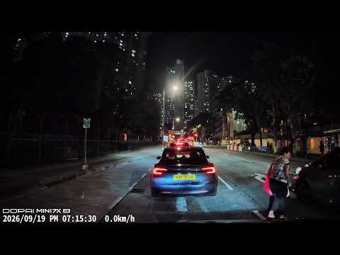 車CAM直擊 - 認領屋企人🙏呠住佢都行出去仲要睇錯方向 鑽石山近斧山道泳池