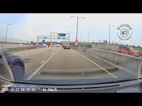 車CAM直擊 - Teslun 匯入連Cut兩線險撞車