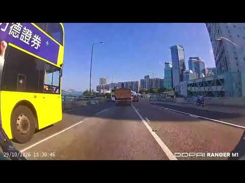 車CAM直擊 - 城巴大哥咁樣硬Cut係咪想加下分阿？後上都睇唔到？