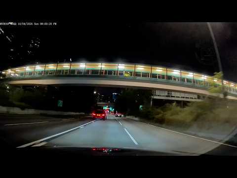 車CAM直擊 - (求車牌) MH? 紅色寶馬東廊cut實線 10月4號晚上8點
