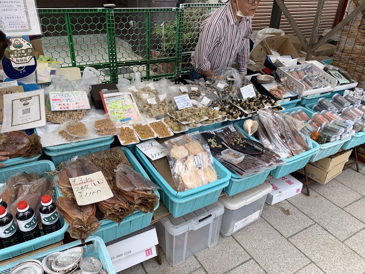 海產乾貨戶外攤位