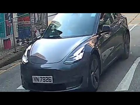 車CAM直擊 - 又係Teslun 💣 逆線駛入路口