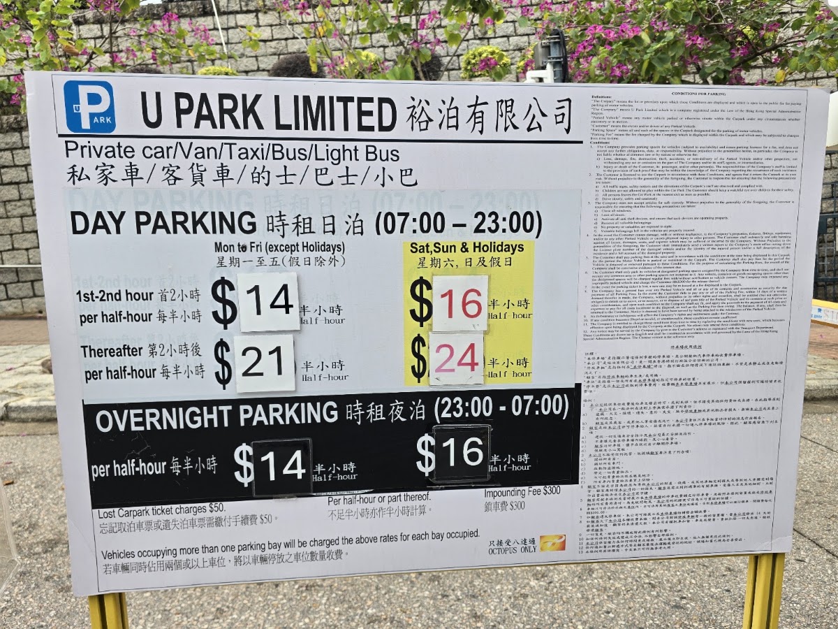 尖沙咀九龍公園停車場 實景照片 1