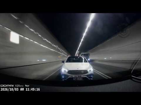 車CAM直擊 - 前面有車頂住，想點快？VU308 推完仲要扒頭閘車
