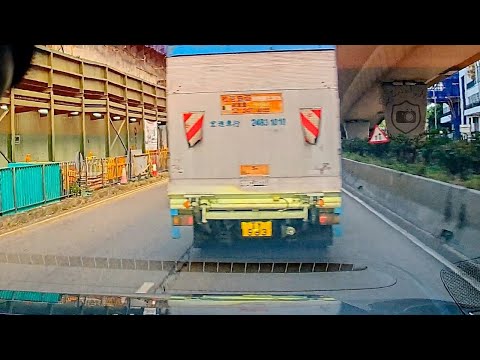 車CAM直擊 - 一早就俾佢嚇親 TY983 轉彎閘車