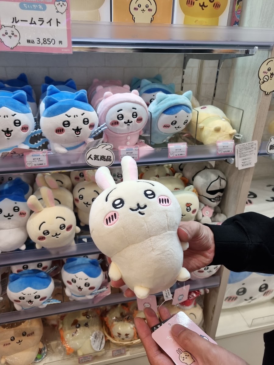 吉伊卡哇絨毛玩偶展示貨架