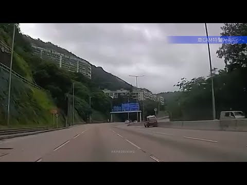 車CAM直擊 - 八號風球 DC 龍翔道自炒
