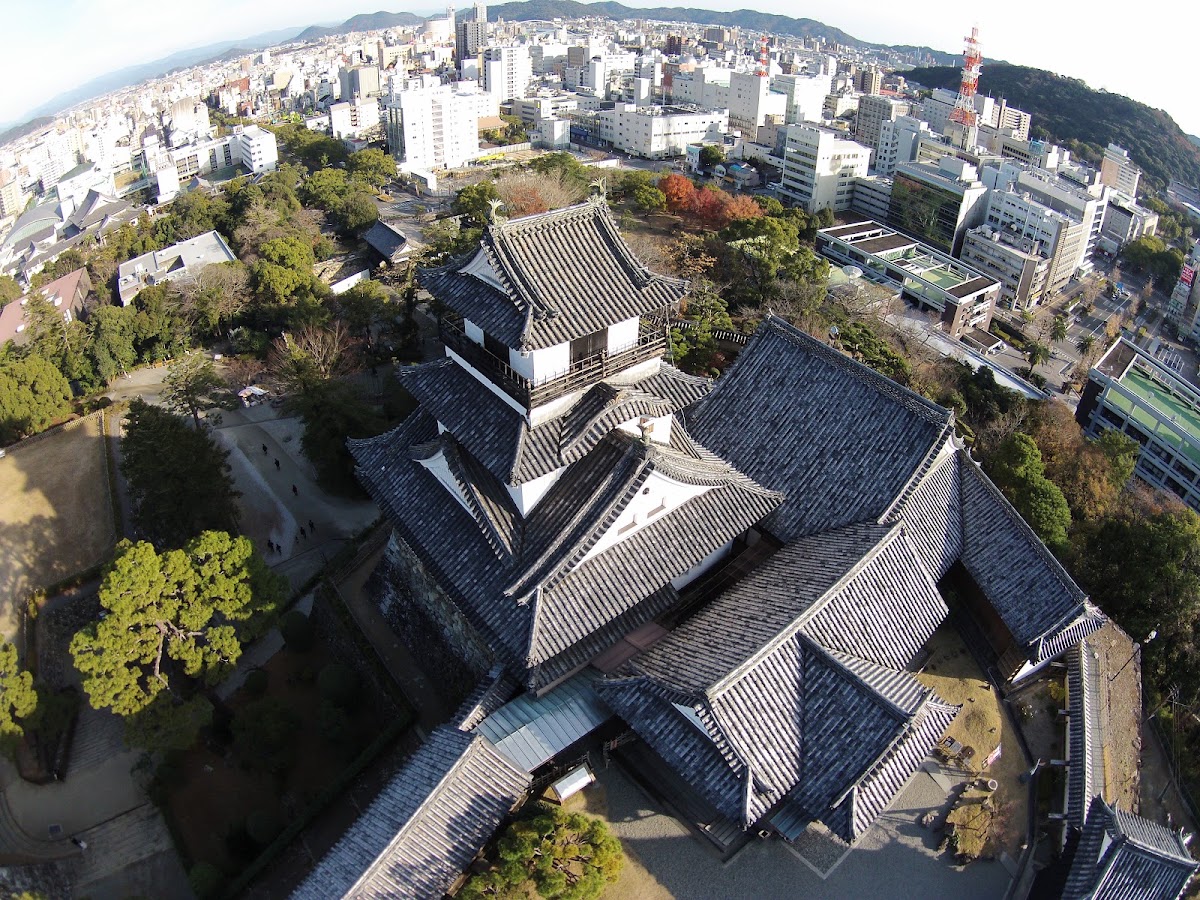 高知城全景鳥瞰
