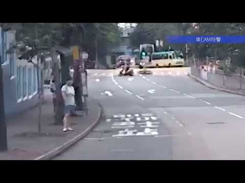 車CAM直擊 - 富強街富美街十字路口不准右轉 26示範完美右轉