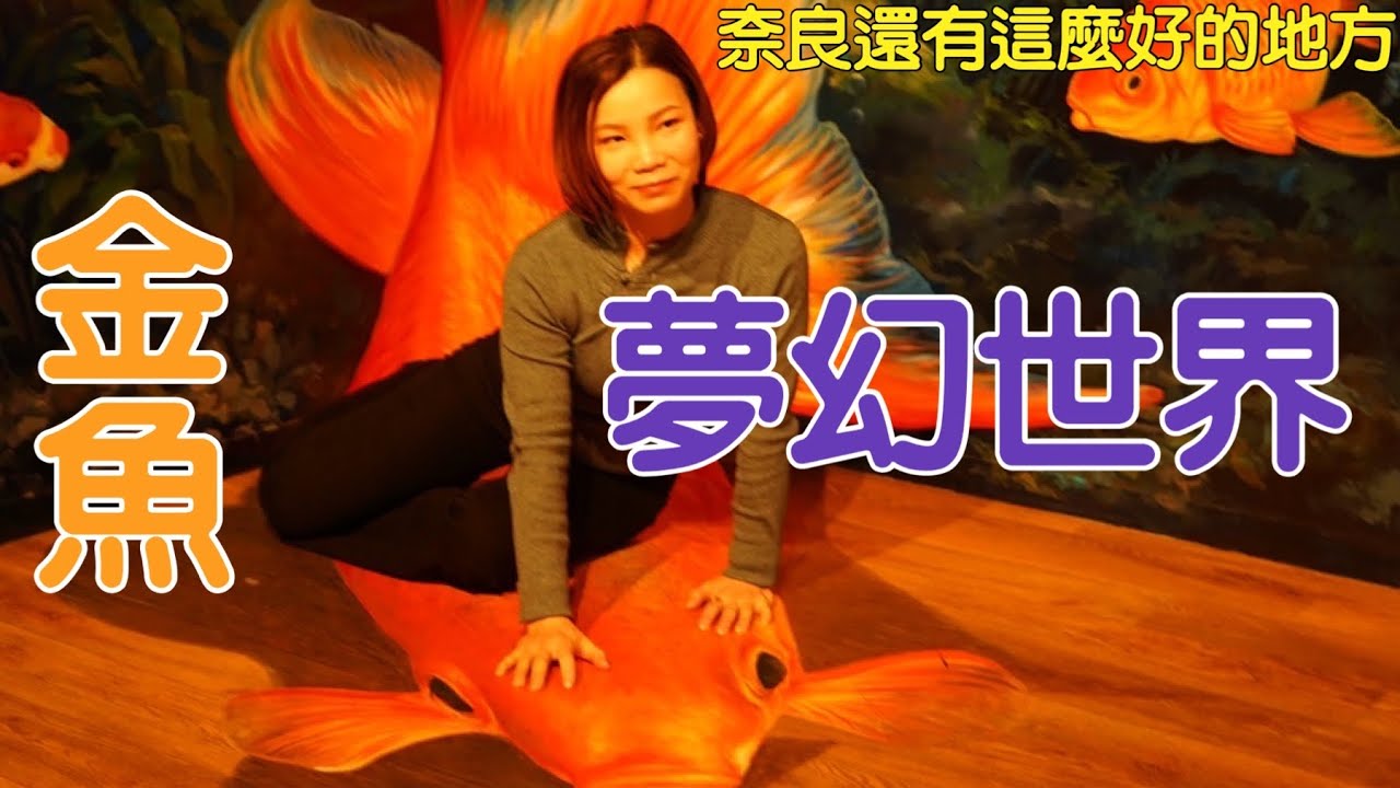 奈良還有這麼美的地方。日本最大的奈良金魚博物館。