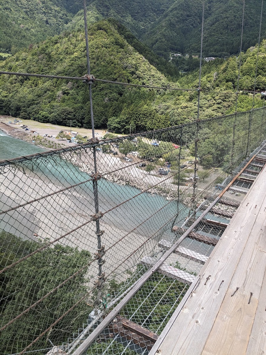谷瀨吊橋(谷瀬の吊り橋) 實景照片 3