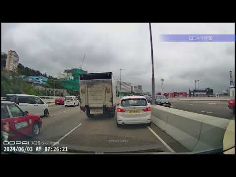 車CAM直擊 - 呀伯已將他人生死置於度外，Cut線全靠感覺😂 JD3668