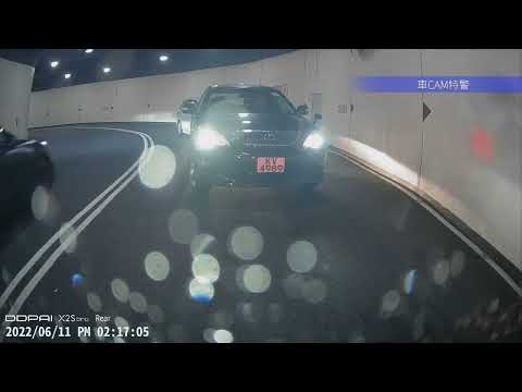車CAM直擊 - 凌志塞緊入朗豪坊期間 無故後波撞到後車