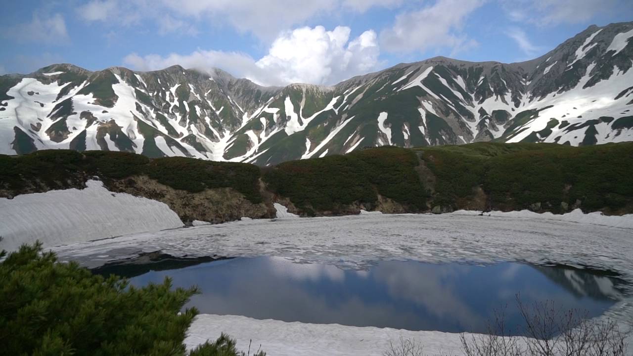 錄影20160608 北陸黑部立山自駕day4 14 御庫裏池 下午四點二十分