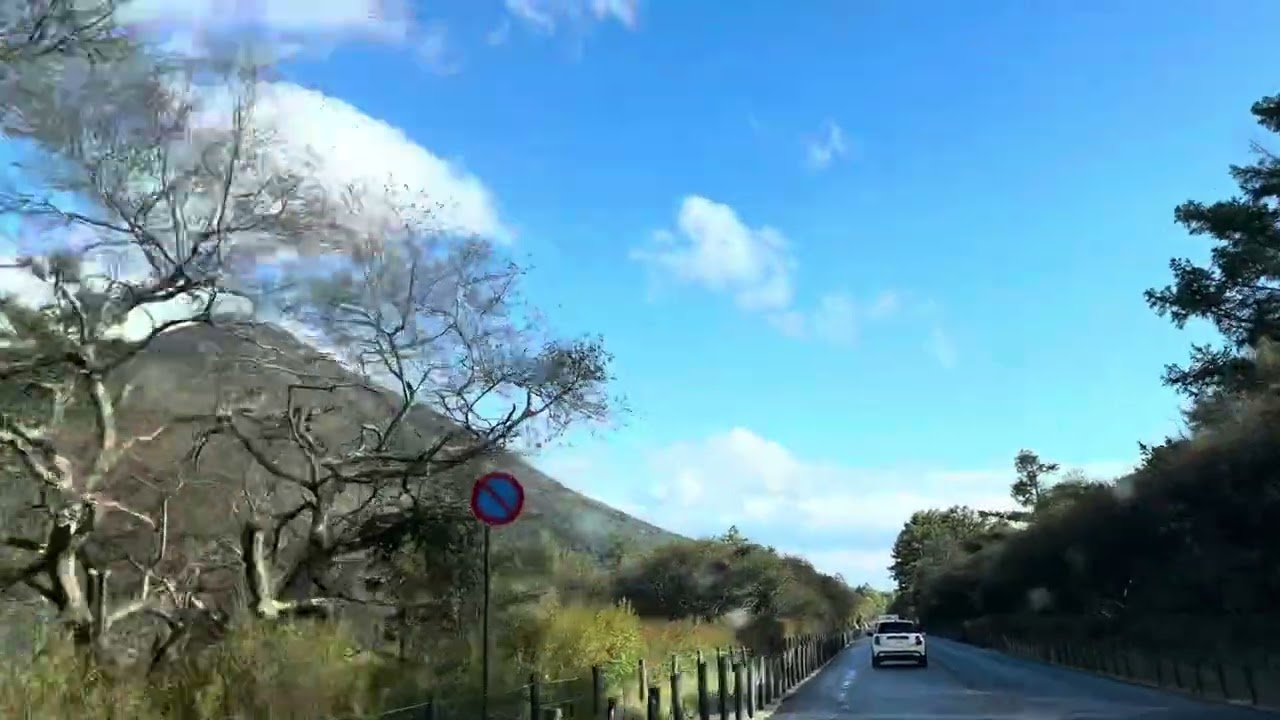 戰場原與男體山之間道路