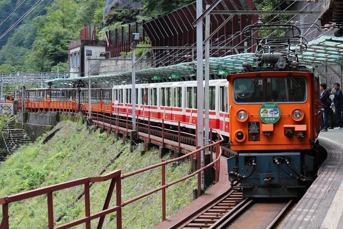 黑部峽谷鐵道 欅平站(欅平駅) 實景照片 2