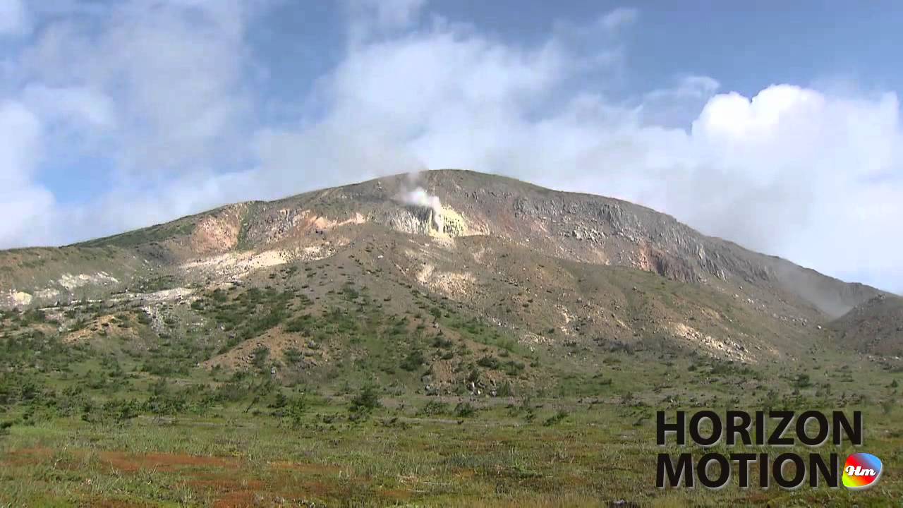 日本 福島 磐梯朝日國立公園 山 火山 天空 Bandai Asahi National Park hm2630000333