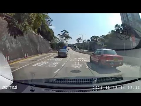 車CAM直擊 - 唔係想劈過去最左邊阿？繼續行前兜圈喇