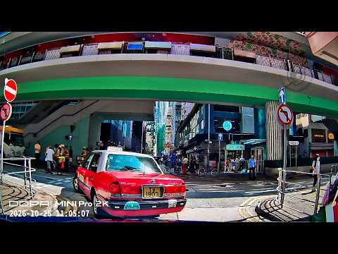 車CAM直擊 - 的士司機有冇外勞？？有晒牌有晒地線都逆線轉入去 TV1903