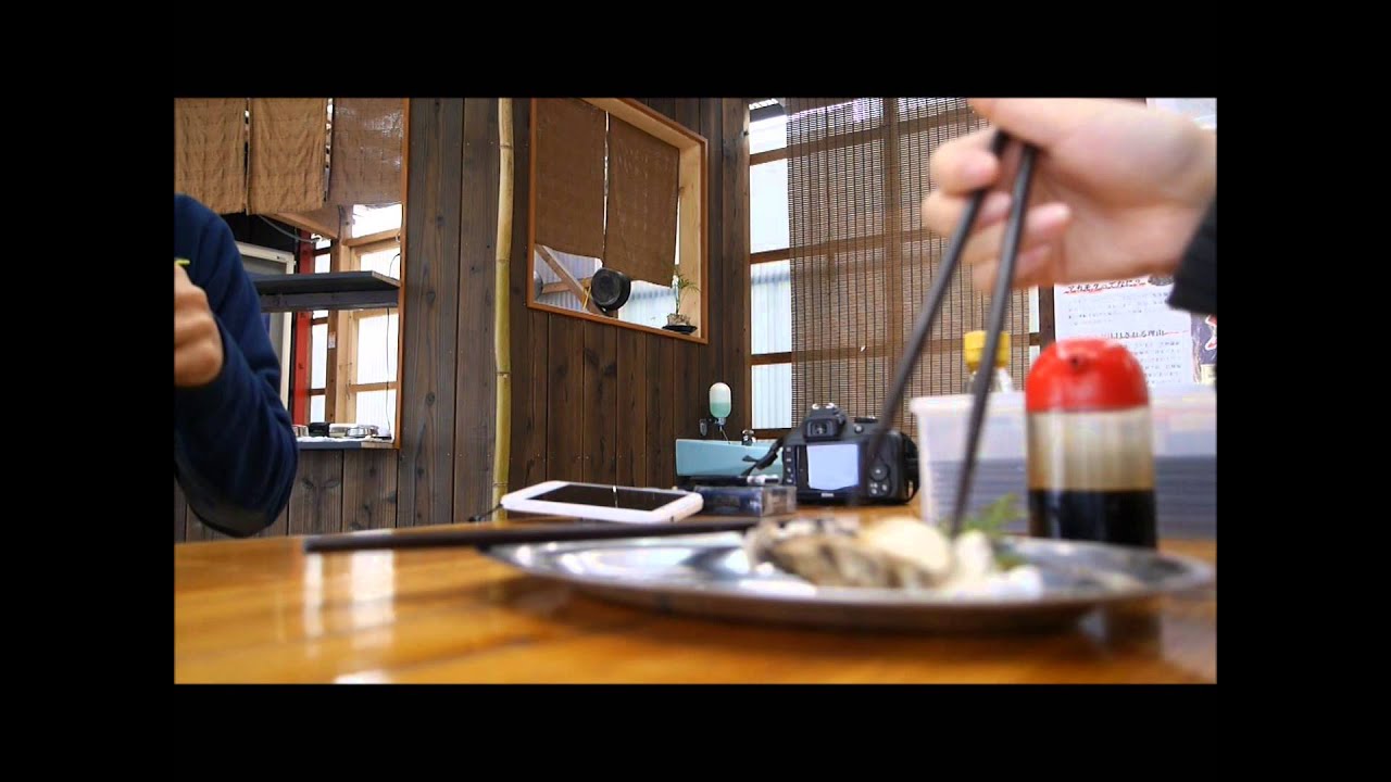 Japan travel in Mie　浦村の牡蠣小屋　伊勢神宮の外宮　食べ歩きの旅