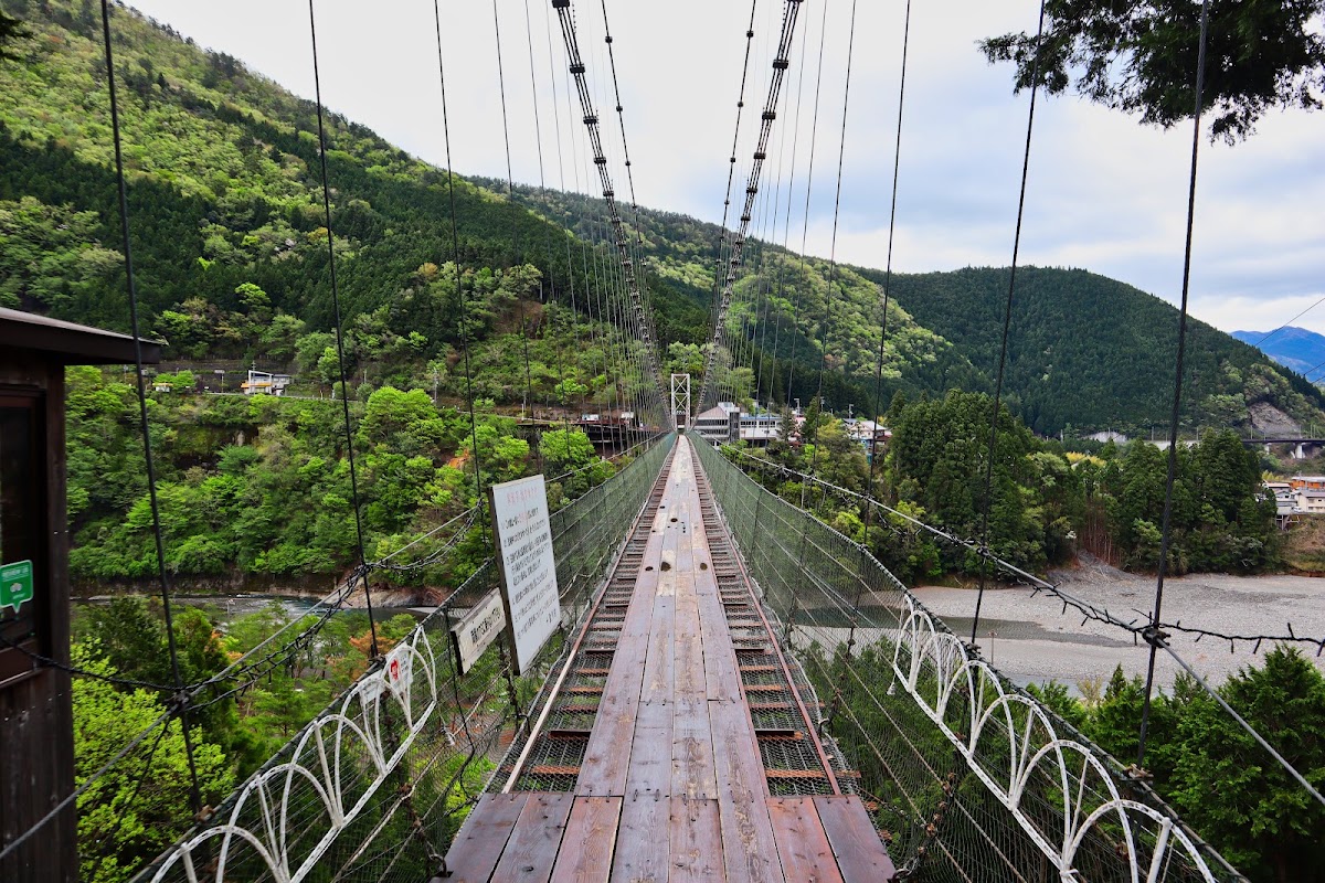 谷瀨吊橋(谷瀬の吊り橋) 實景照片 9