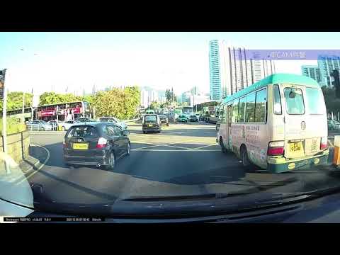 車CAM直擊 - 的士佬分秒必爭，岩岩轉紅燈拿拿臨衝埋
