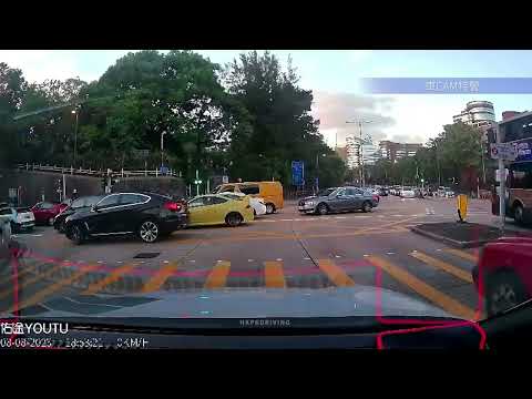 車CAM直擊 - 漆咸道cut六條線轉理工方向 #天下無敵甘拜下風