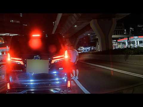 車CAM直擊 - 賤種的士狗落車手指指咁型 返到屋企收信未又成隻死狗咁