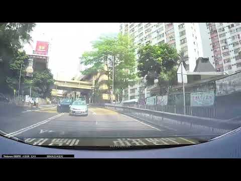 車CAM直擊 - 清水灣道 兩車相撞