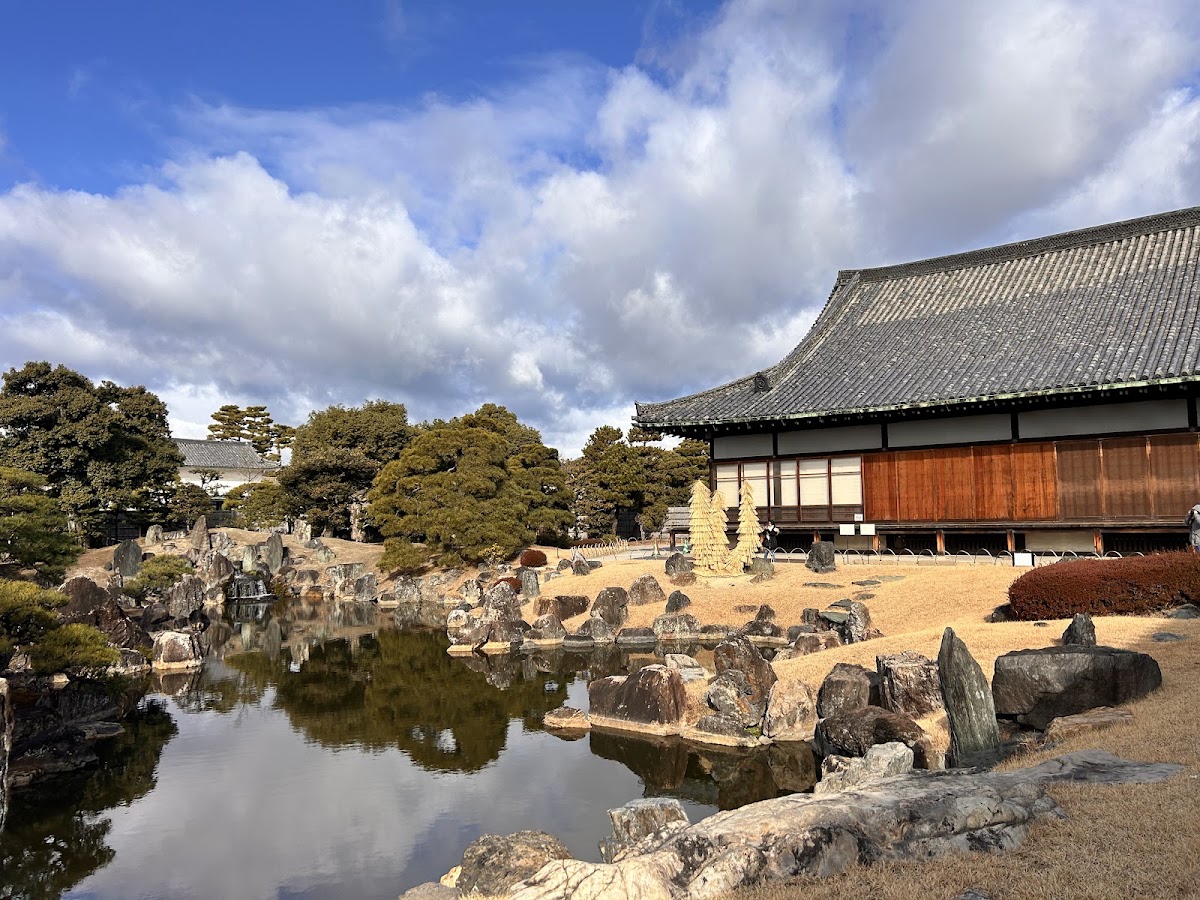 二條城庭園造景與日式建築