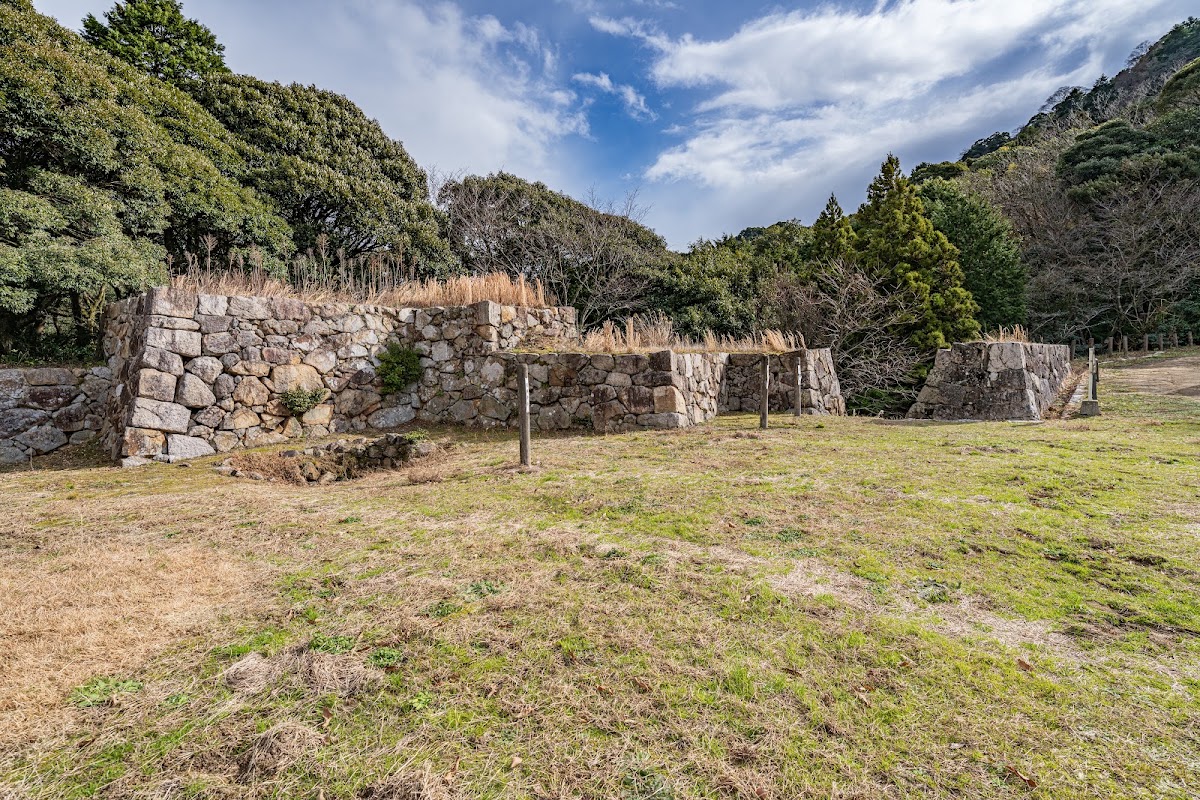 月山富田城遺跡石垣
