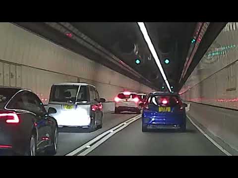 車CAM直擊 - 生人勿近🥶 TA3152 藍色Jazz 似中緊眼瞓，喺佢附近好危險