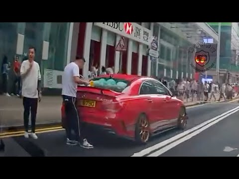 車CAM直擊 - 我揸Benz😎 鐘意邊度停車食野都得