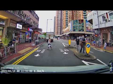 香港車CAM - 過馬路最緊要心如止水