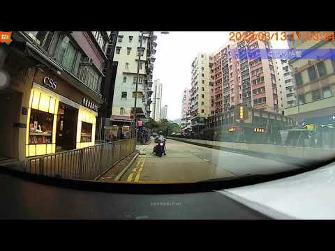 車CAM直擊 - 大埔道 電單車大搖大擺逆線行駛