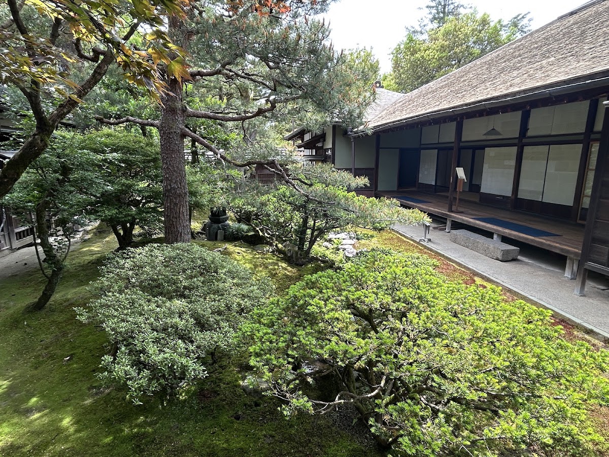 日式庭園綠意與傳統長廊