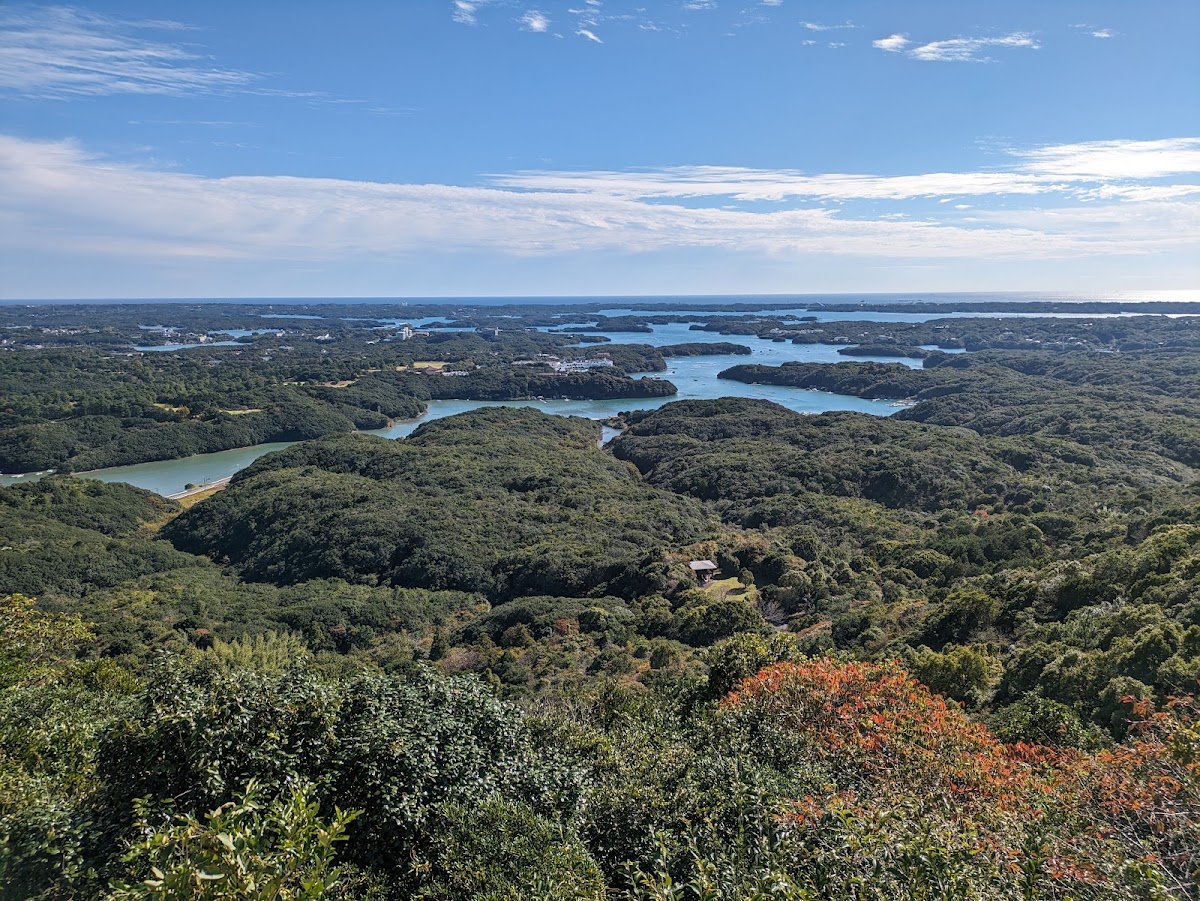 俯瞰伊勢志摩國家公園群島大景