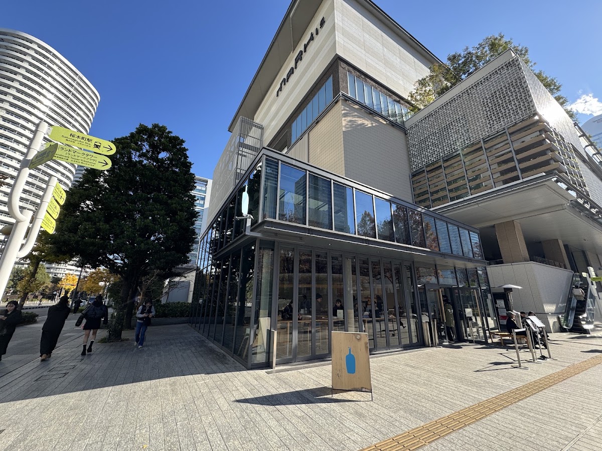 藍瓶咖啡港未來店戶外建築全景