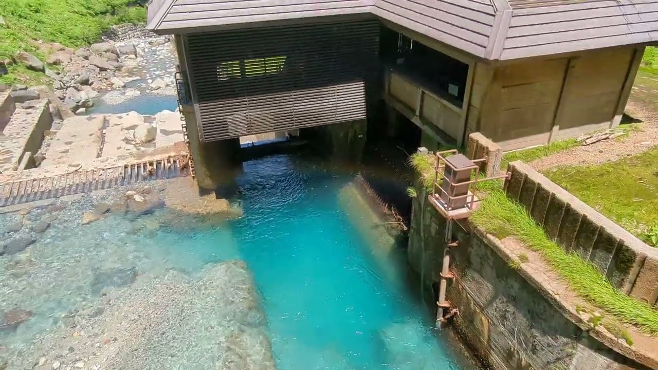 20230625 「稱名瀑布」這水色太夢幻了,不輸仁淀藍呀,我喚它為「稱名藍」