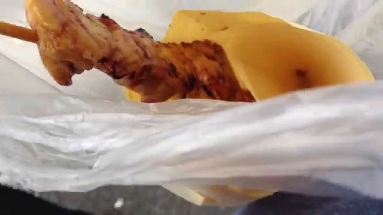 三芳SAの焼き鳥もも食べました